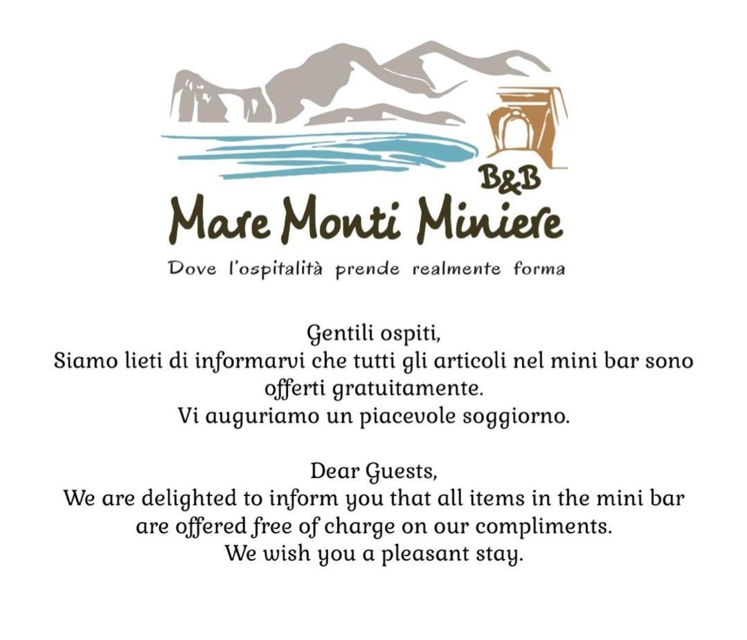 B&B Mare Monti Miniere Иглесиас Экстерьер фото